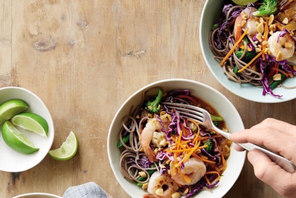 shrimp coconut curry bowls
