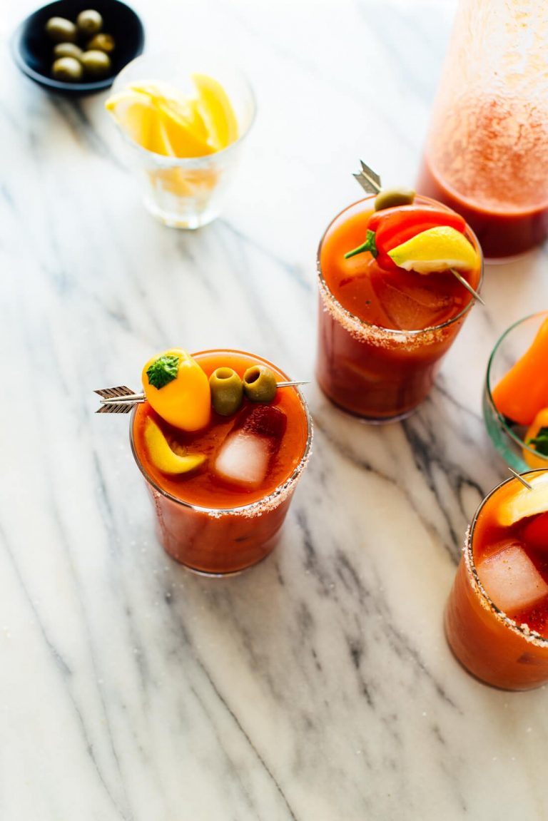 Homemade Bloody Marys_father's day brunch