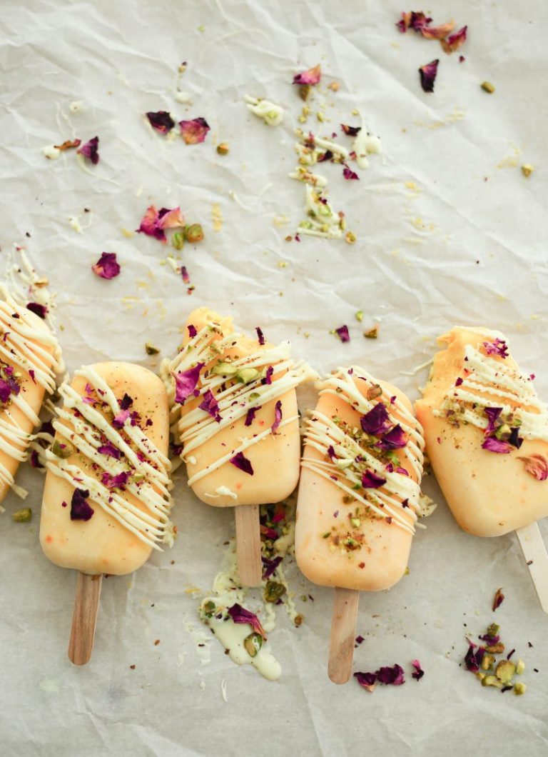 Mango Lassi Popsicles_ party snack