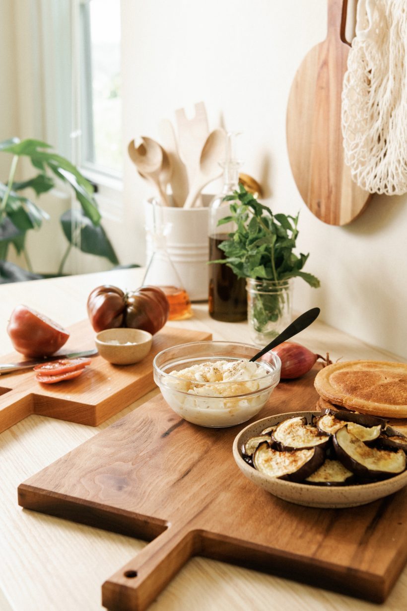 Eggplant and Ricotta Healthy Flatbread Recipe