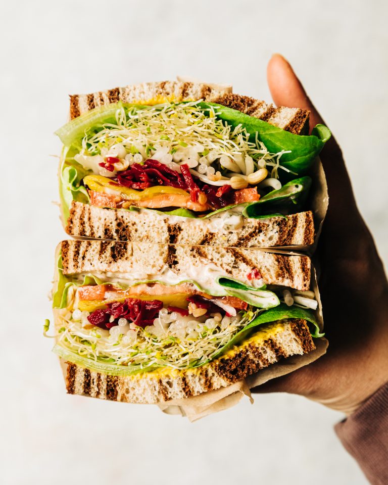 Ultimate Veggie Crunch Sandwich