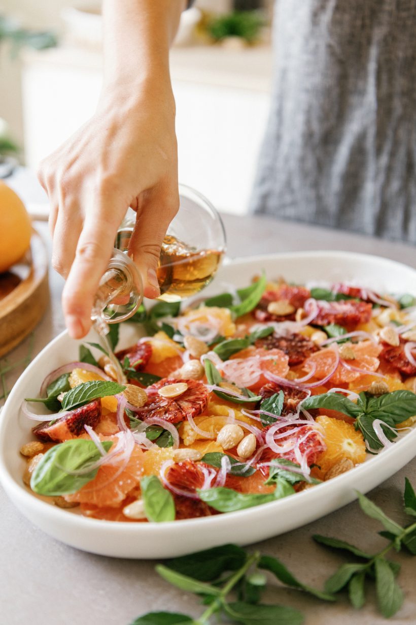 Simple citrus salad