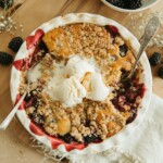 easy blackberry cobbler recipe for summer dessert