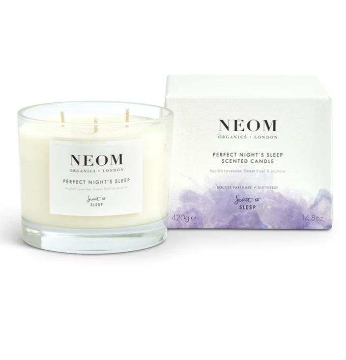 NEOM Perfect Night's Sleep Scented Candle (3 Wick), best aromatherapy candles