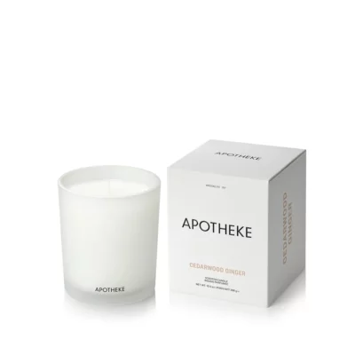 Apotheke Cedarwood Ginger Classic Candle
