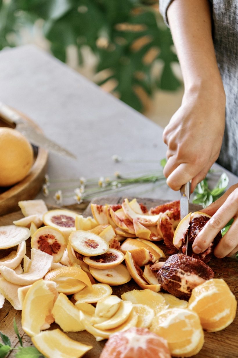 Simple citrus salad