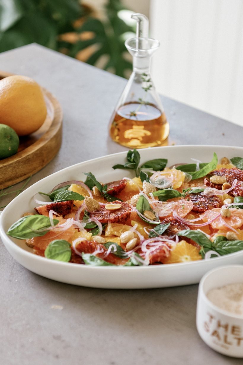 Simple citrus salad