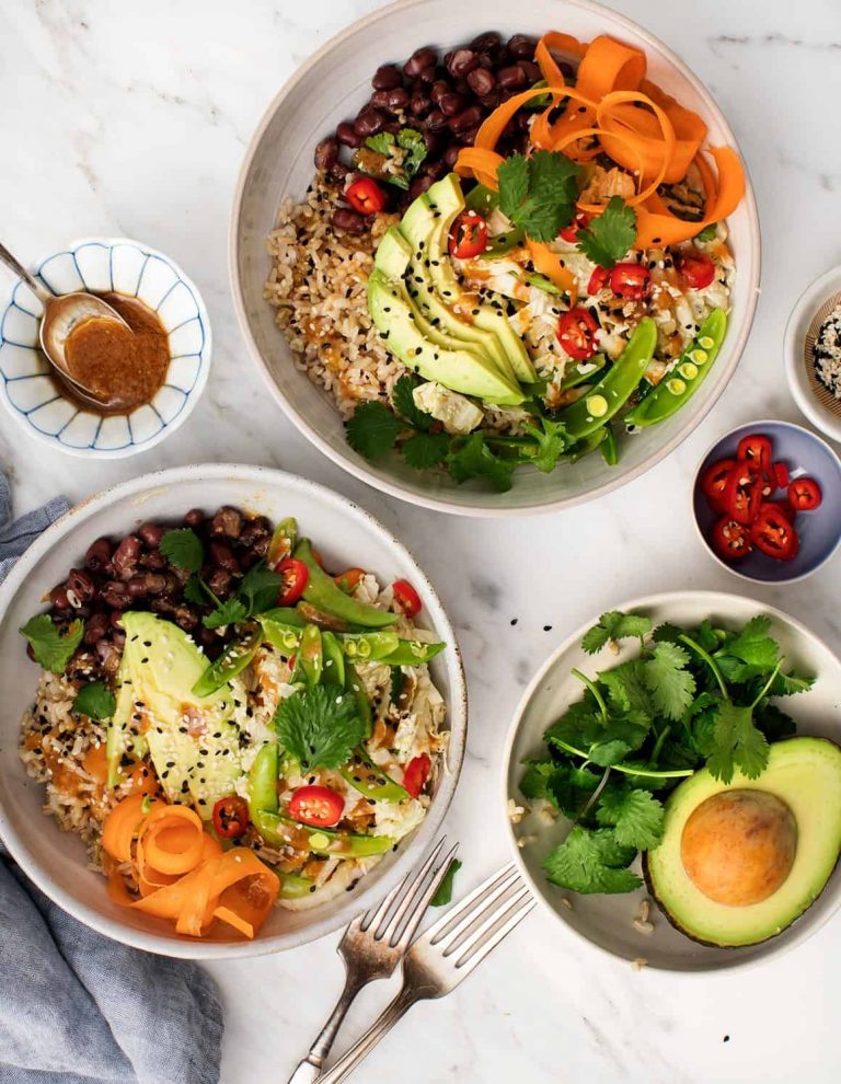 Adzuki Bean Bowls_no cook summer meals