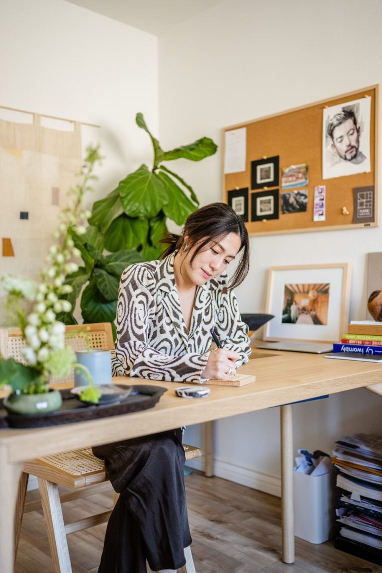 Diana Ryu working at desk_how to get smarter