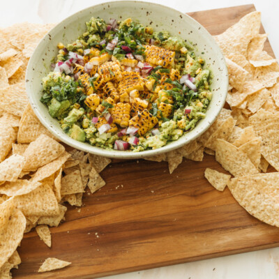 Indian street corn guacamole.