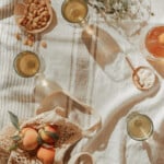 Picnic peaches.