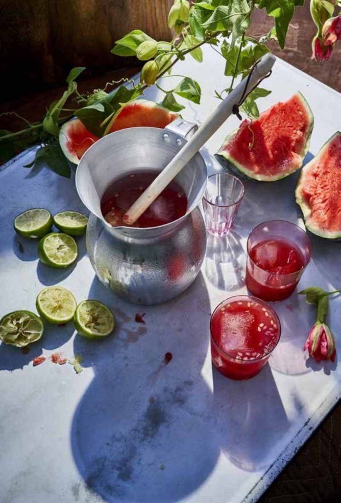 Patillazo: Watermelon & Lime Punch_refreshing drinks