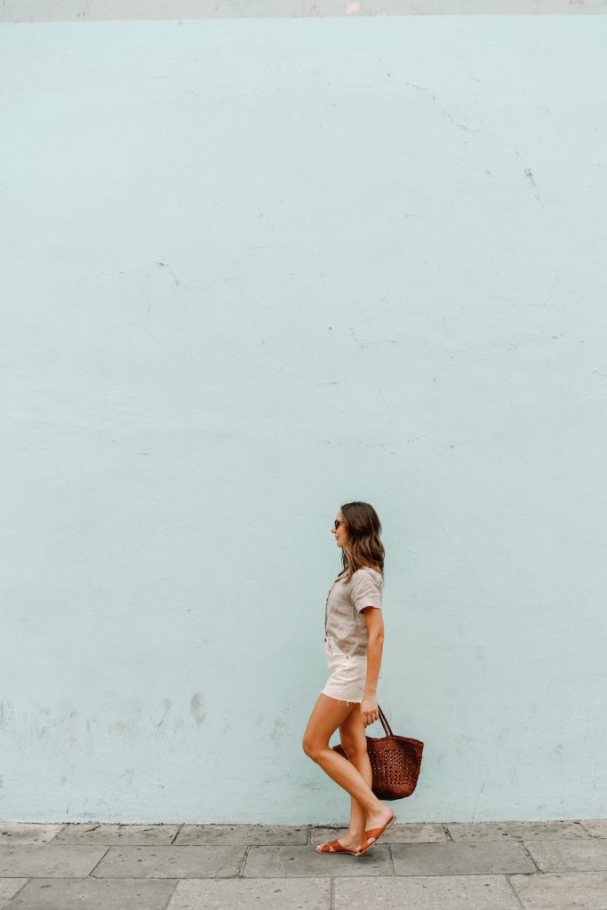 Camille Styles walking in Oaxaca daily steps