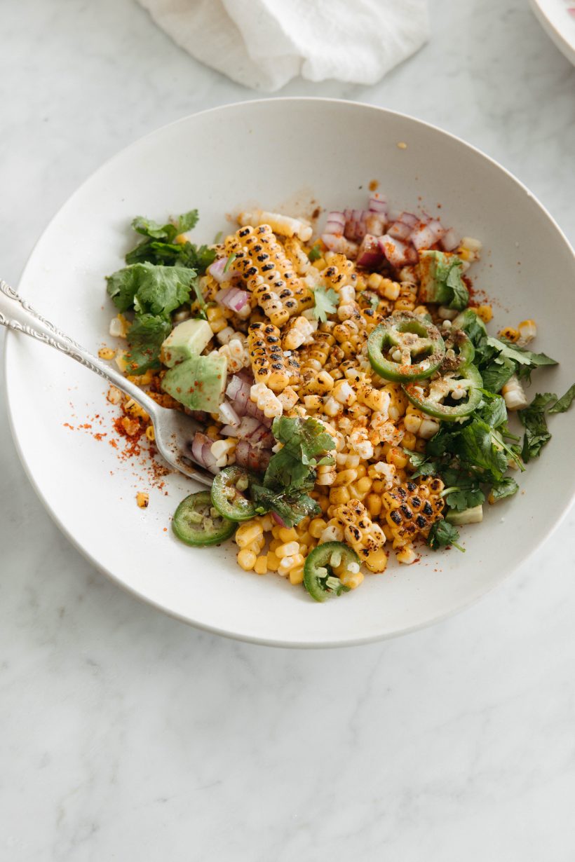 corn salad masala bhutta - summer salad