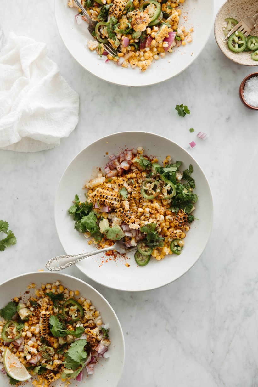 corn salad masala bhutta - summer salad