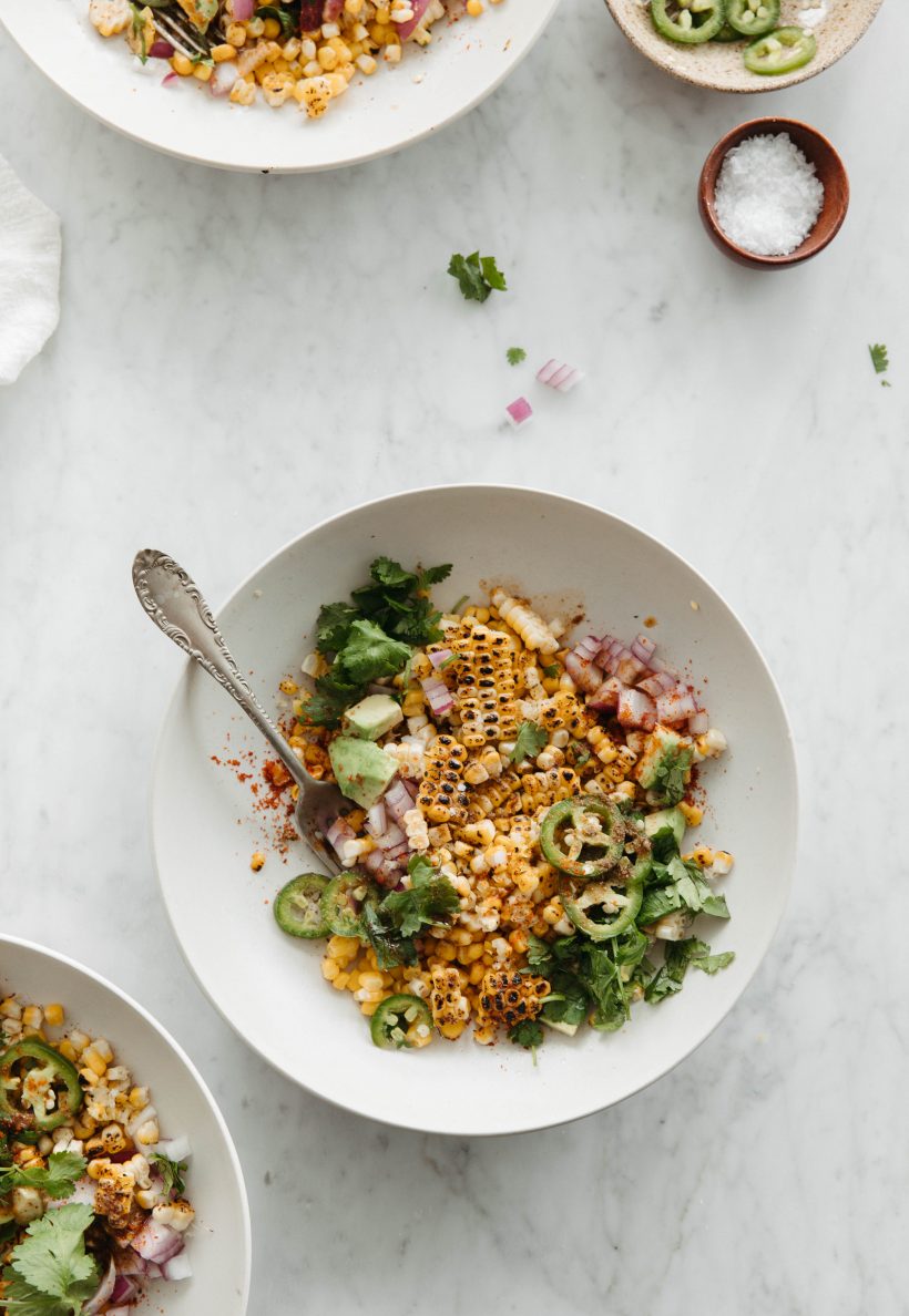 corn salad masala bhutta - summer salad