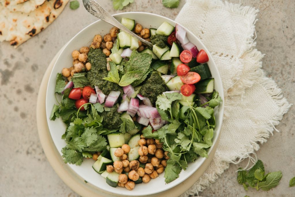 This Cumin Chickpea Salad Is the Summer Lunch You’ve Been Looking For