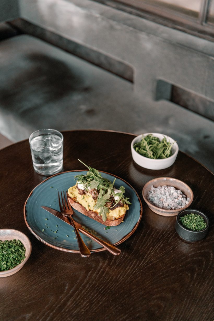 tostadas de champiñones de seattle con chef kaleena bliss