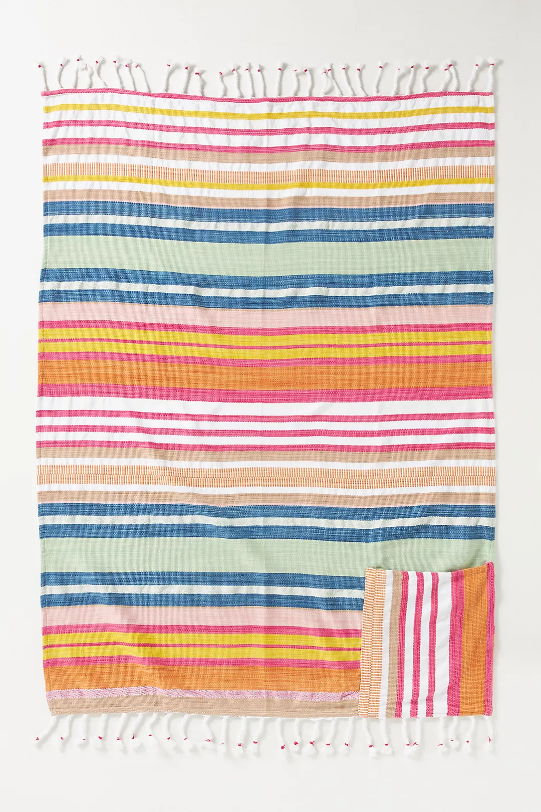 woven fabina picnic blanket from anthropologie