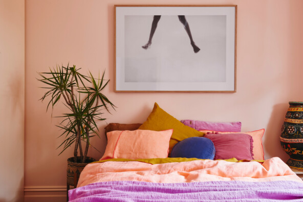 paint color trends fall 2022, alex kip and co bedroom colorful walls