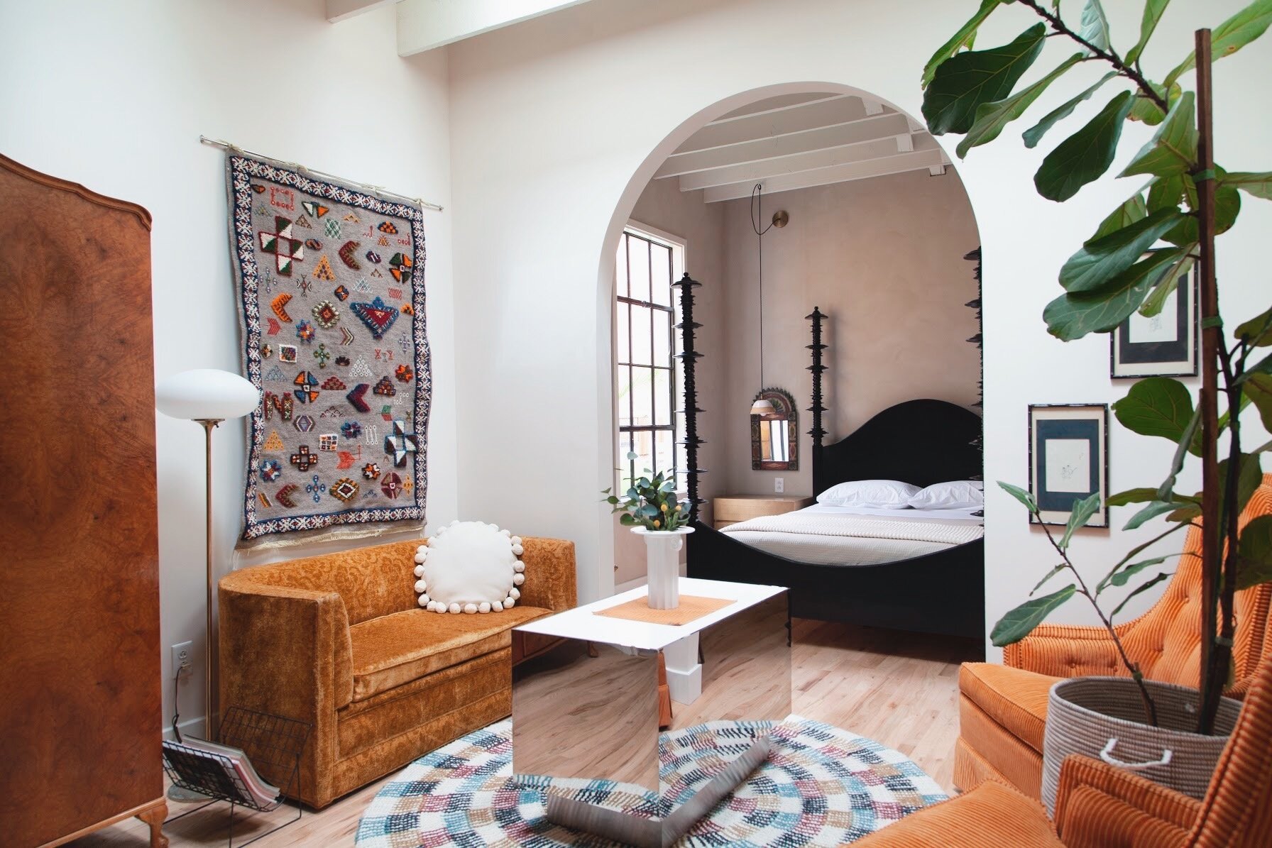 Everything You Need To Know About Choosing, Styling, and Caring for a Moroccan Rug