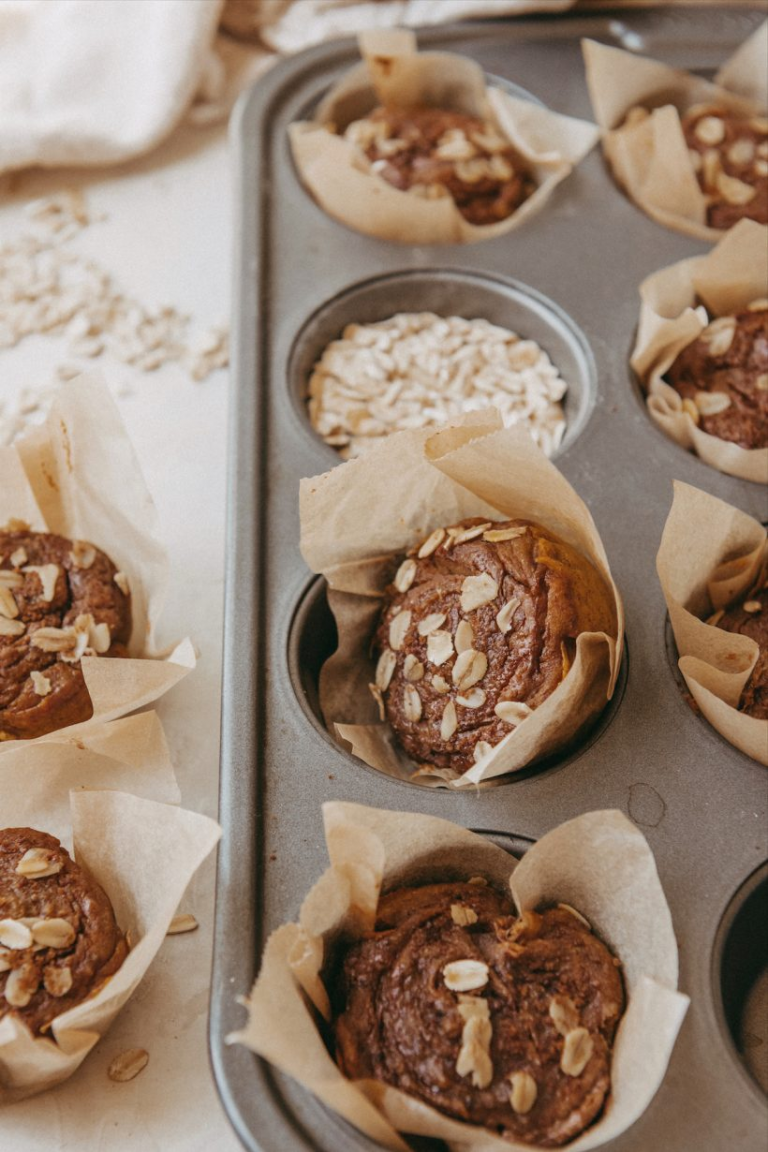 banana pumpkin muffins_good fats for skin