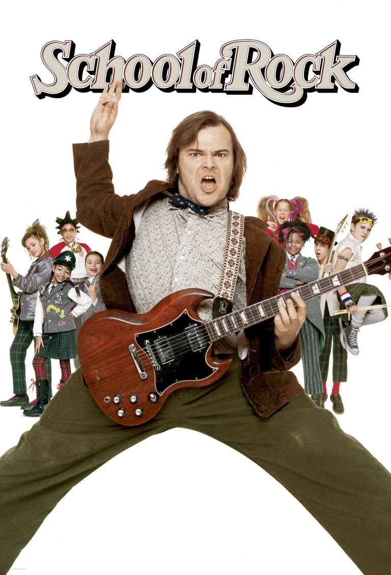 school of rock movie poster_best feel good movies