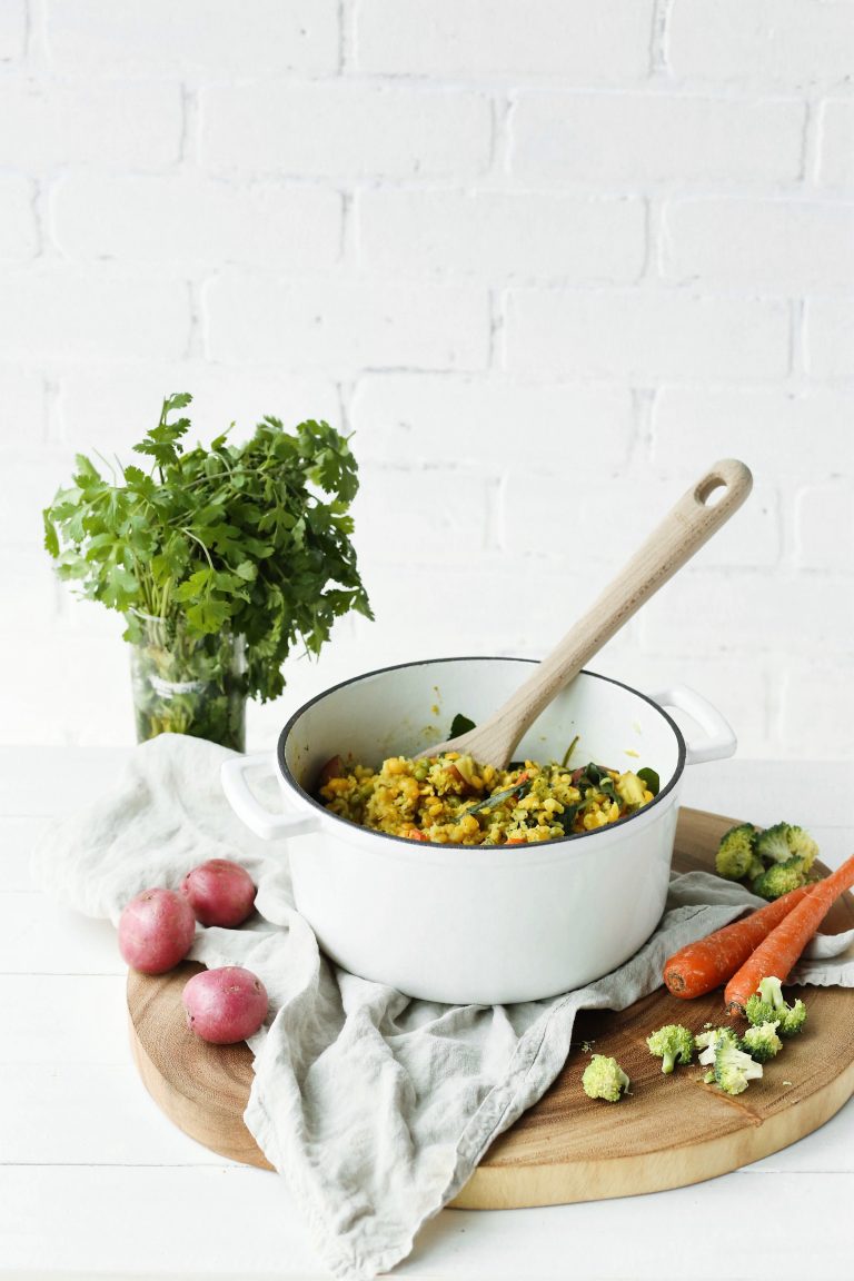Loaded Vegetable Kitchari_easy one-pot recipes