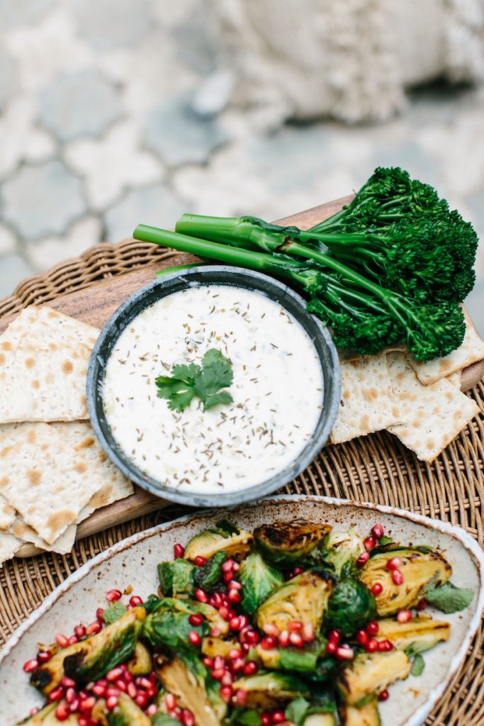 zaatar spiced citrus yogurt dip_easy make-ahead recipes