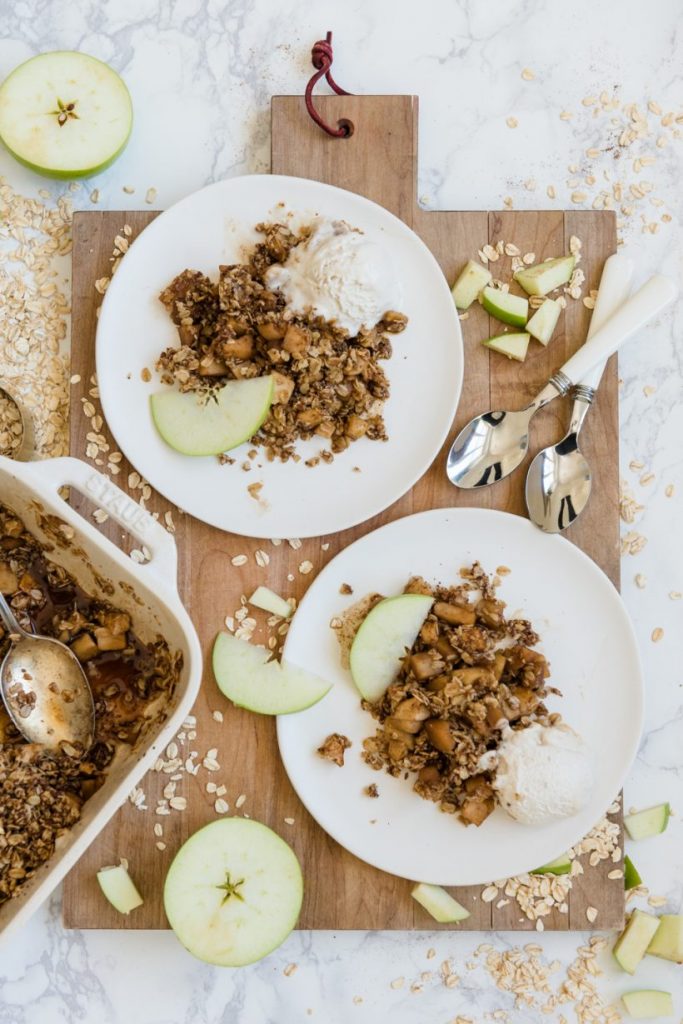 6-Ingredient Apple Crumble_apple recipes