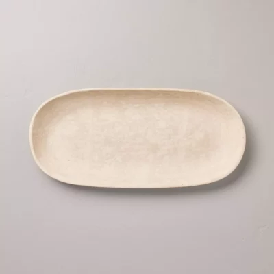 Target Oval Handcrafted Tray