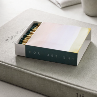 SoulDesign1 Oversized Coffee Table Matchbook