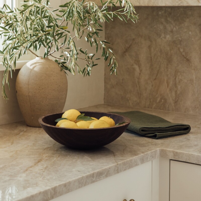 casa zuma walnut bowl airy kitchen