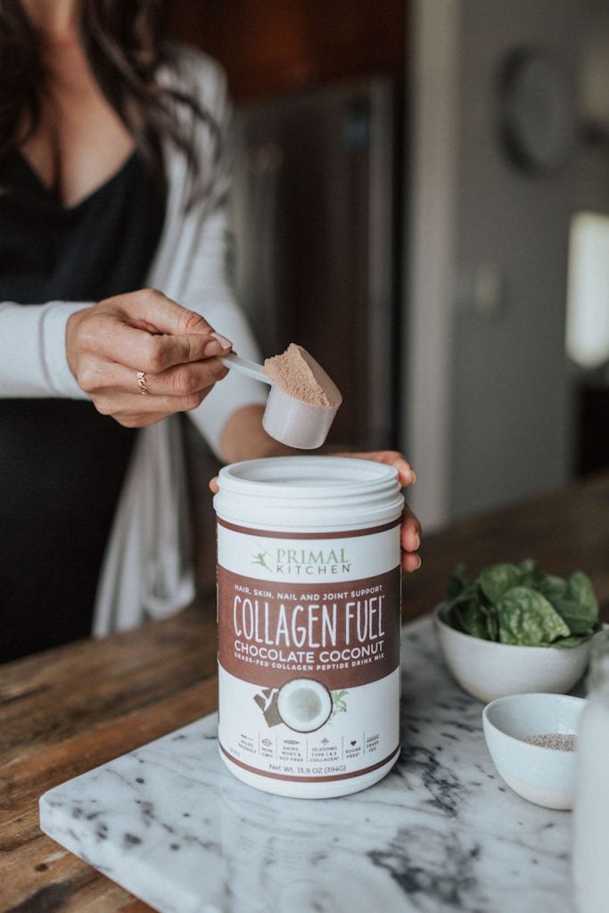 Kelly LeVeque smoothie Primal Kitchen collagen fuel_how to make coffee healthier