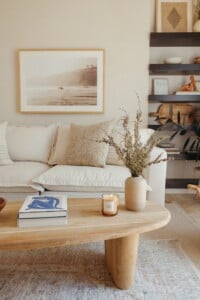Cozy hygge living room