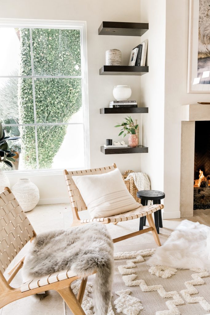 Camille Styles' living room_fall décor trends