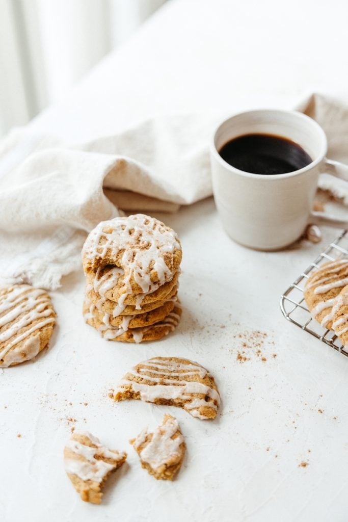 pumpkin spice cookies and coffee_how to make coffee healthier