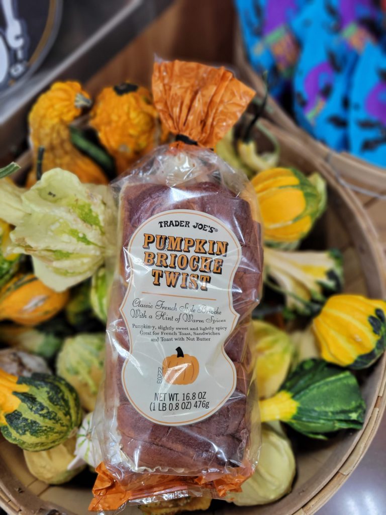 Pumpkin Brioche Twist_trader joe's fall 2022