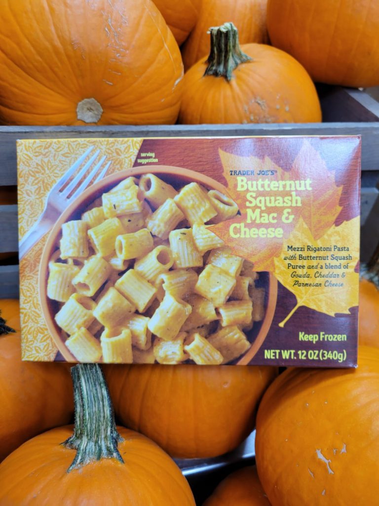 Butternut Squash Mac & Cheese_trader joe's fall 2022