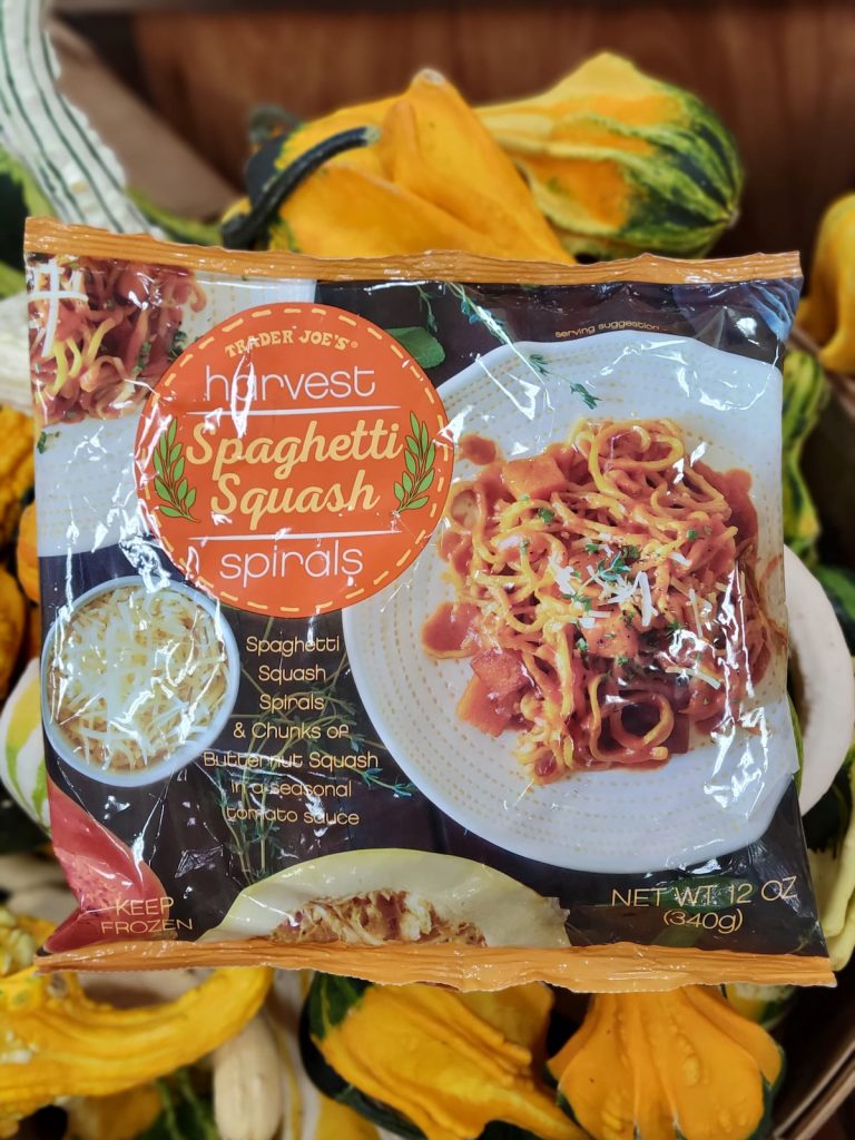 Harvest Spaghetti Squash Spirals_trader joe's fall 2022