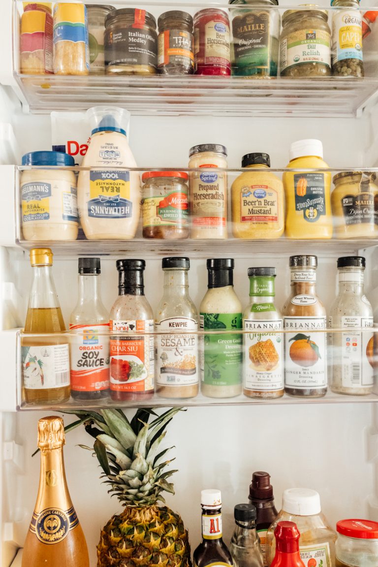 How To Stock Your Fridge - Condiments
