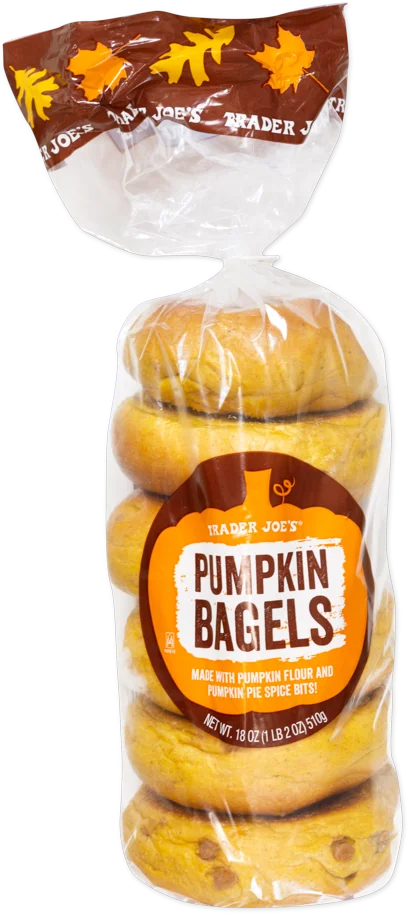 pumpkin bagels