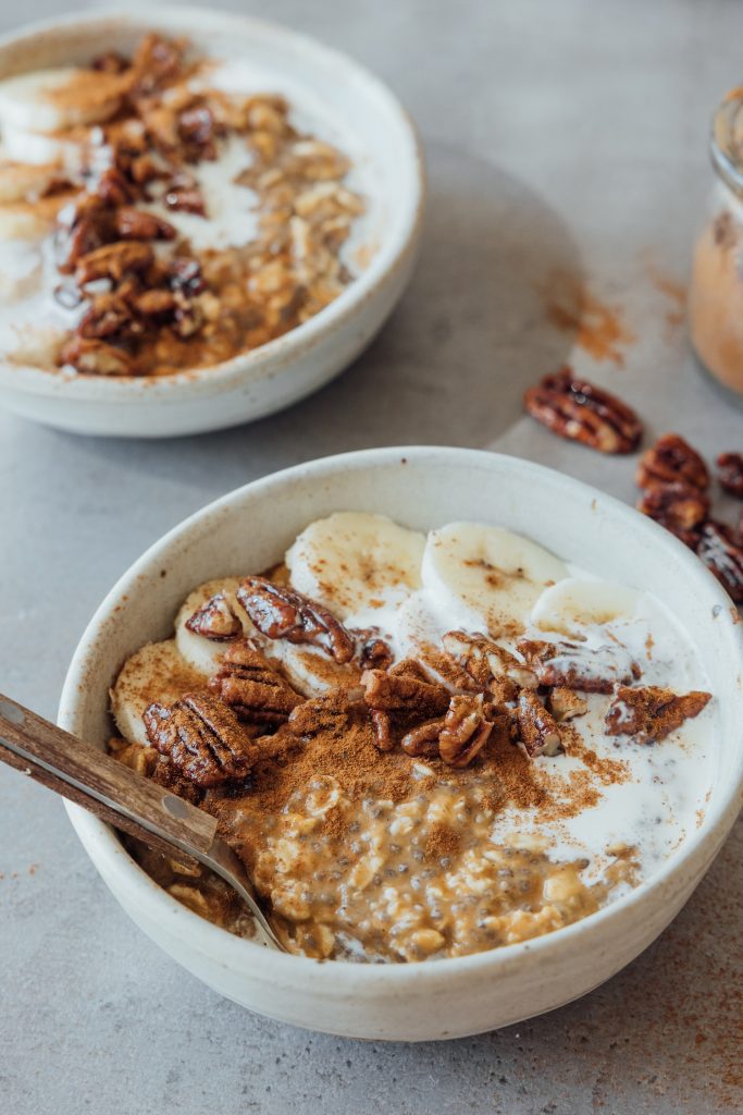 Pumpkin Overnight Oats_filling breakfast ideas