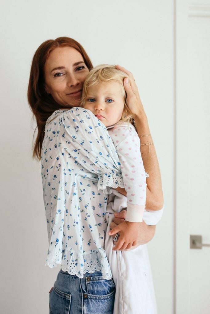 Samantha Wennerstrom and daughter