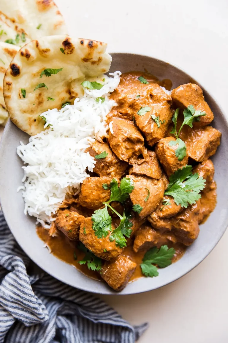 slow cooker butter chicken from modern proper_crockpot meals for a crowd