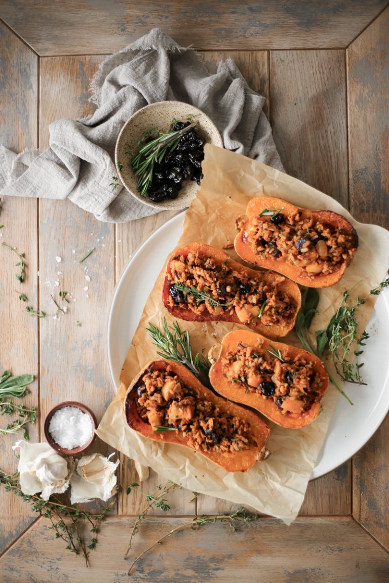 stuffed butternut squash recipe