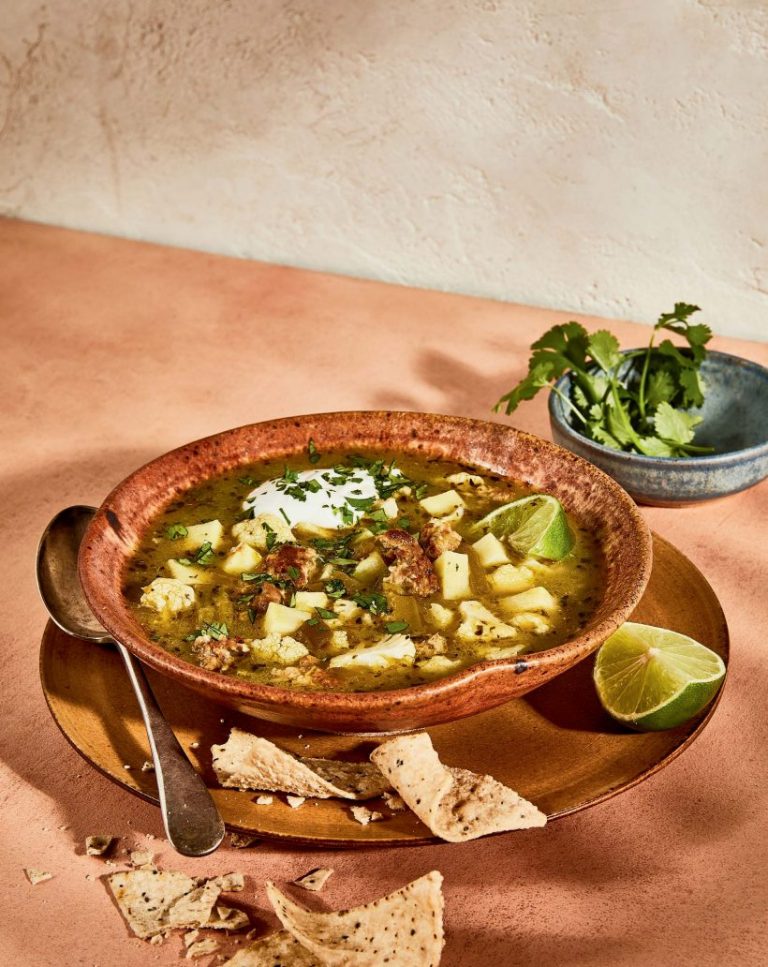 Turkey Chili Verde_saturday night dinner ideas