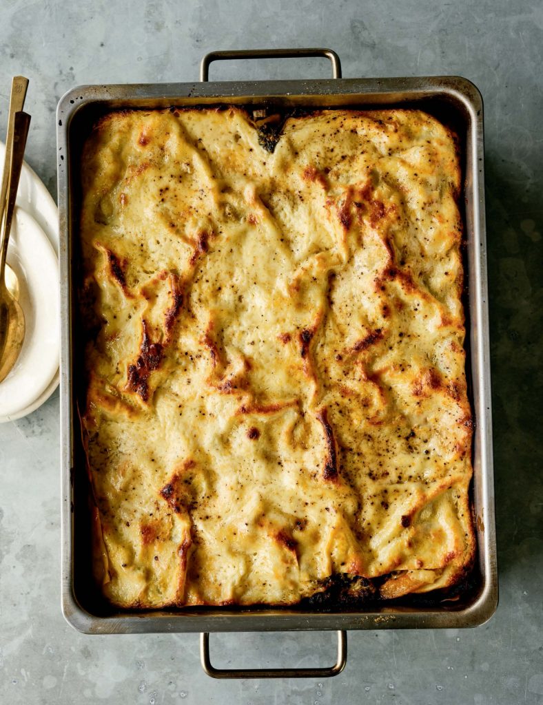 Damn That's a Keeper Winter Vegetable Lasagna_recipes to feed a crowd
