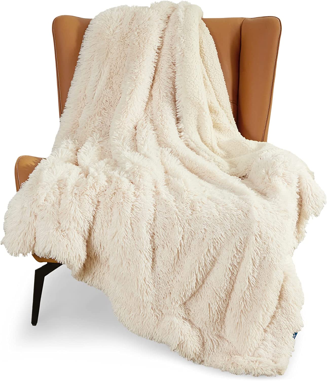 faux fur throw from amazon