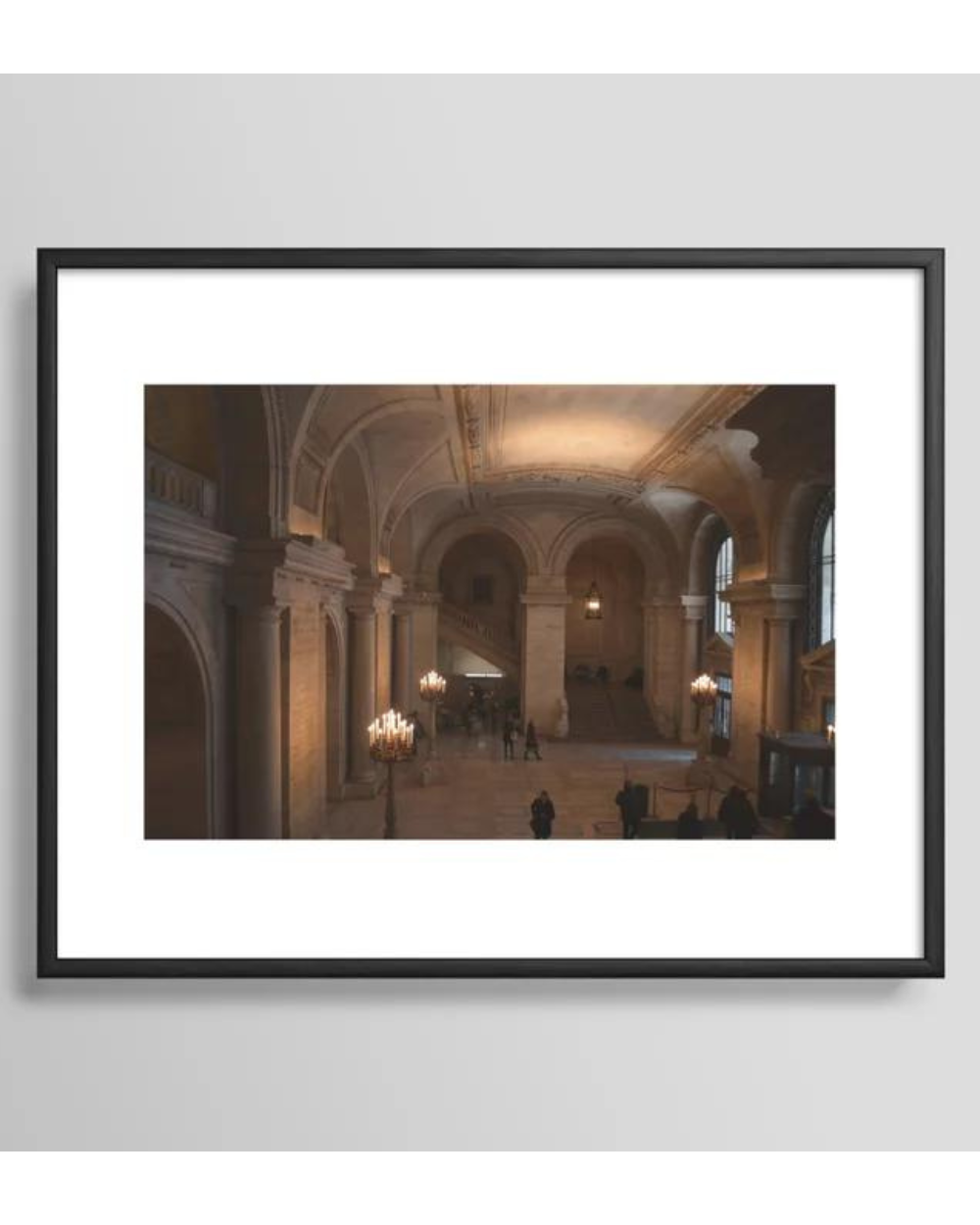 New York City’s Public Library | USA Travel Photography Framed Art Print